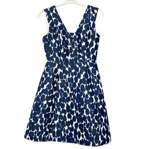 KATE SPADE Fit & Flare Mikado Leopard Print Dress Size 4